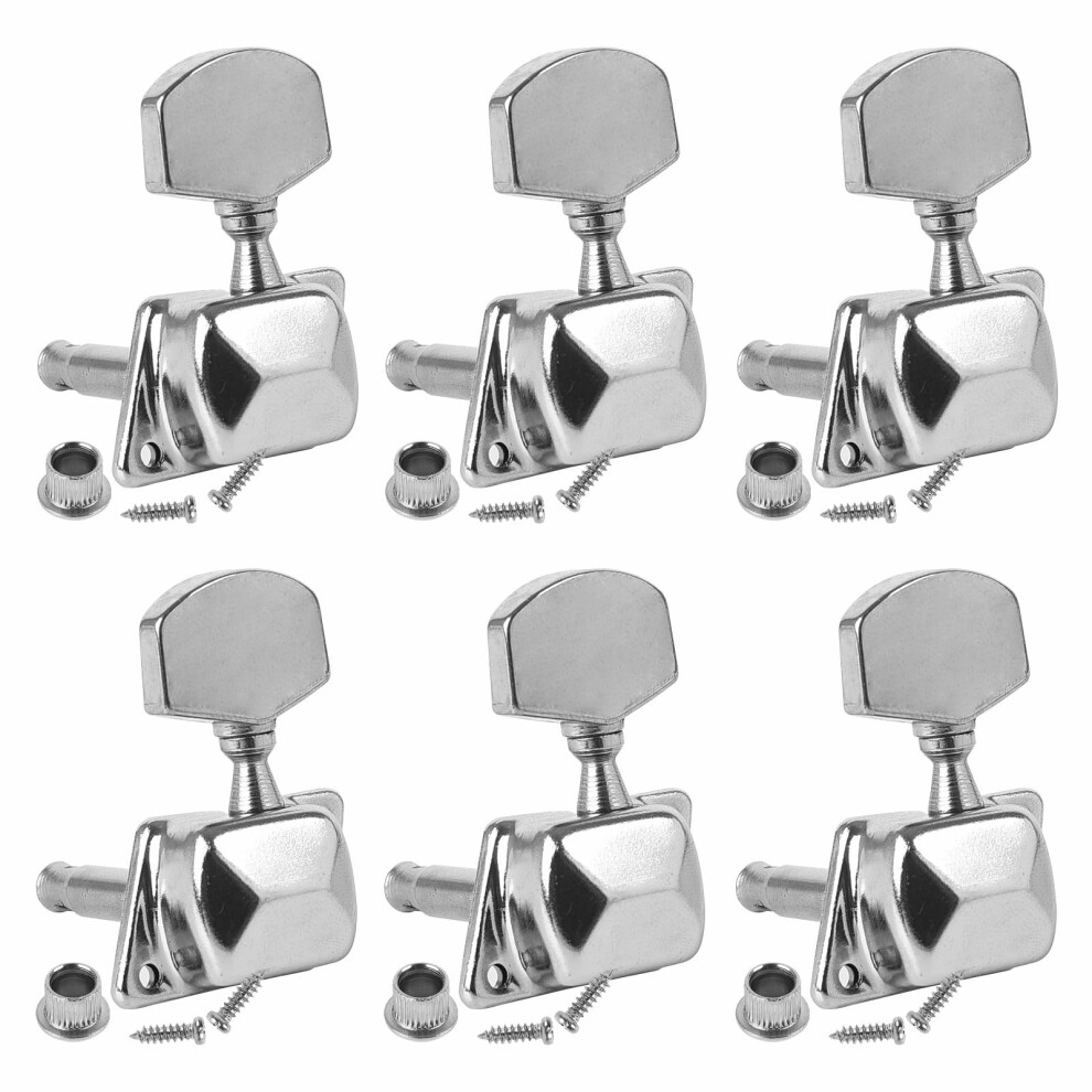 Tophomer 3L 3R Semi-Closed Guitar Tuners String Tuning Pegs Keys Machine Heads