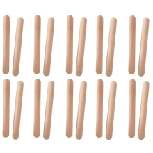 Lezevn Wood Rhythm Sticks Music Percussion Sticks Classical Hardwood C