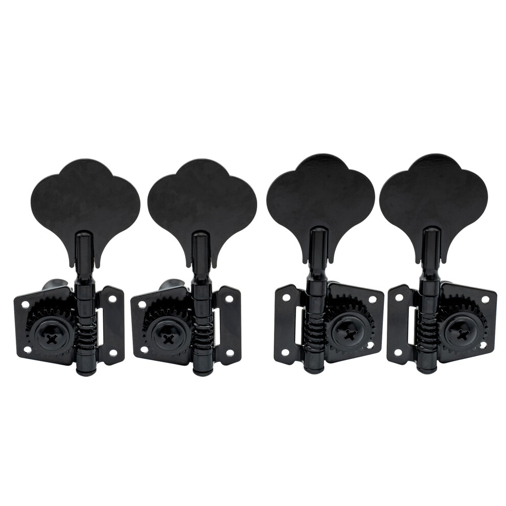 Musiclily 2R2l Open Gear Bass Tuners Tuning Pegs Keys Machine Heads Se