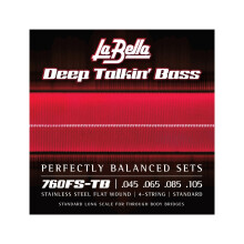 La Bella 760fs Deep Talkin' Bass 45-105
