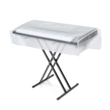 LIGICKY Keyboard Dust Cover for 76-Key Keyboards and Digital Pianos, Waterproof Transparent Piano Covers