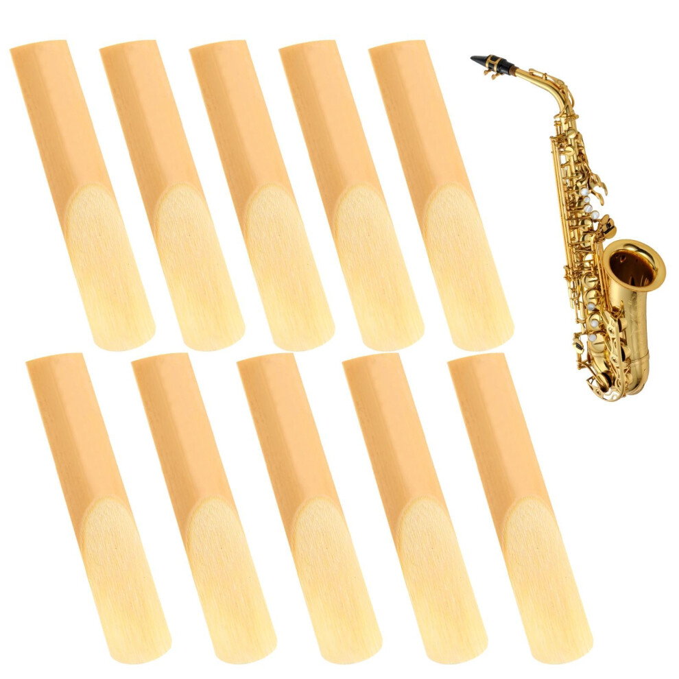 Coalwop Professional Alto Saxophone Reeds 10 Pcs Strength 2.0 Alto Sax Reeds N