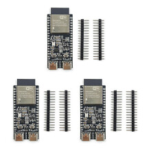 3PCS ESP32-C5-DevKitC-1 Carte de Développement N4R2 Double Bande 2,4 GHz/5 GHz WiFi + ESP32-C5-N4R2