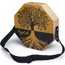POGOLAB Cajón Drum Box with Snare and Bass Tone for Acoustic Music, Po