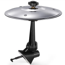 Facmogu Car Crash Cymbal, Silver Car Symbol Drum For Car Vent, Make Yo