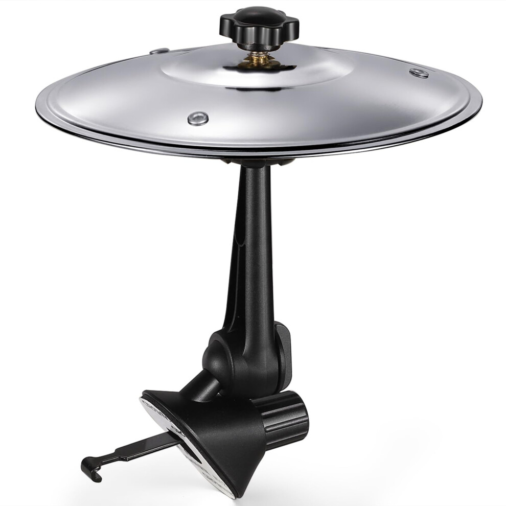 Facmogu Car Crash Cymbal, Silver Car Symbol Drum For Car Vent, Make Yo