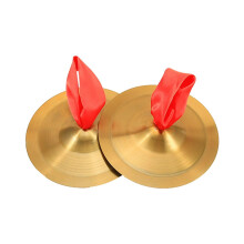 Yuelulala Crash Cymbals, Brass Hand Cymbal Percussion Instrument Toy Drum Cymbal