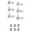 Fender Fender Locking Tuners for Stratocaster/Telecaster with Vintage-Style 1