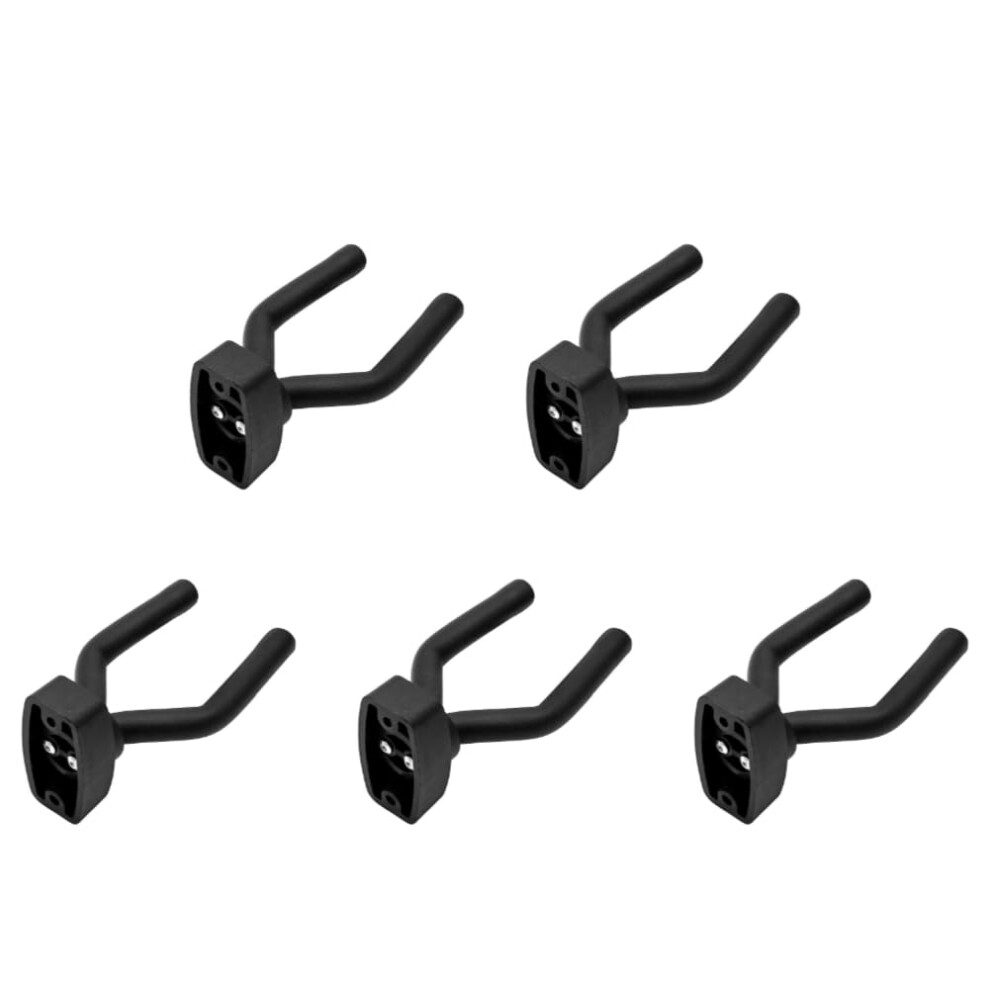 Fiorky 5Set Guitar Wall Mount Hanger, Holder For Acoustic Guitar, Bass