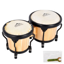 EastRock 4” & 5” Bongos Drums, Bongos Drums Set for Adults Beginners P