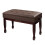 FILISITE Adjustable Height Piano Bench with Storage, Solid Wood Duet K 1