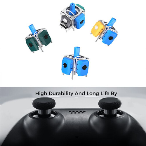 4Pcs for PS4 TMR Electromagnetic Anti Drift Joystick Controller Repair Replacement Gaming Accessories