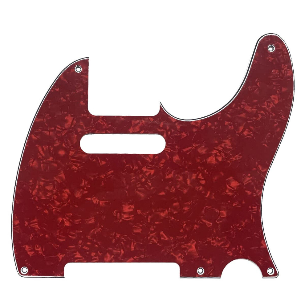 Dopro 5 Hole Vintage Tele Guitar Pickguard Scratch Plate For Usa/Mexic
