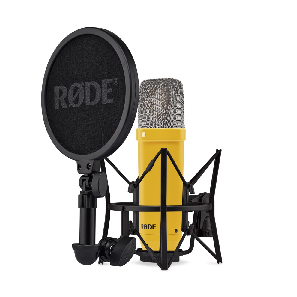 Røde Nt1 Signature Series Large-Diaphragm Condenser Microphone With Sh