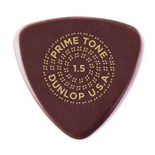 Dunlop Primetone Small Triangle 1.5mm Sculpted Plectra (Smooth) - 3 Pa