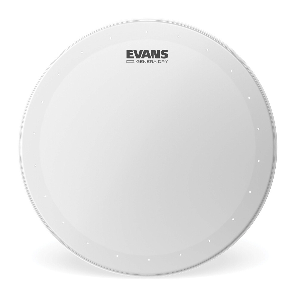 Evans Genera Dry Coated Snare Drum Head - 12 Snare Drum Head - Balance