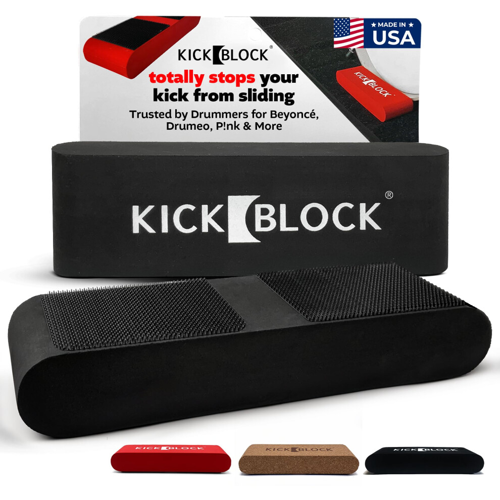 Kickblock - World’s Best Bass Drum Anchor System - Total Slide Prevent