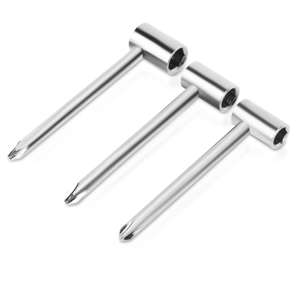 Yosoo Health Gear Guitar Truss Rod Adjustment Tool, 3Pcs Guitar Truss