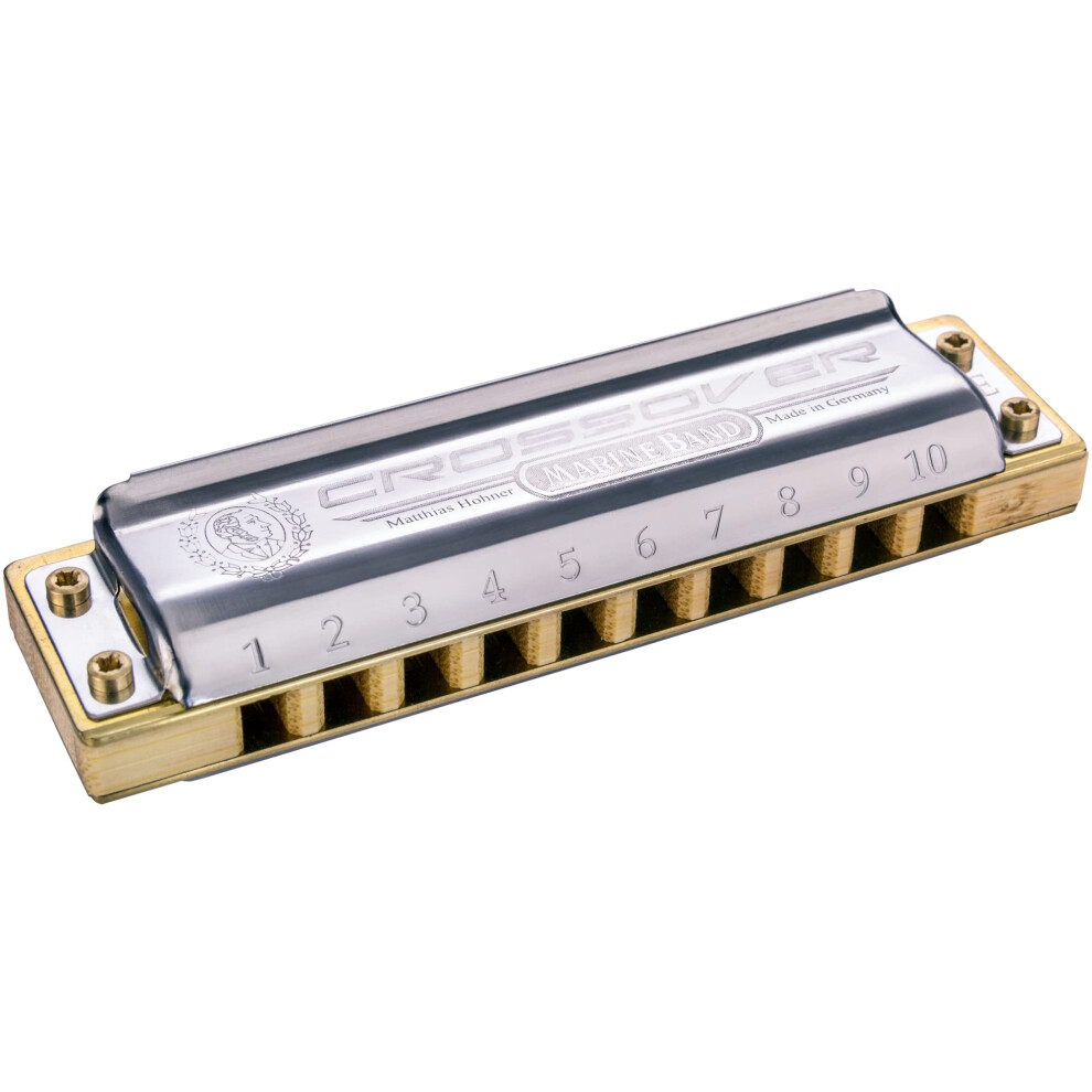 Hohner M2009116x Marine Band Crossover Bb Harmonica