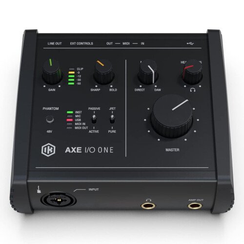IK Multimedia AXE I/O ONE, Compact USB audio interface with Z-TONE adv