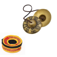 rflaueo 1pc Tibetan Tingsha Bell Meditation Chime Meditation Yoga Bell