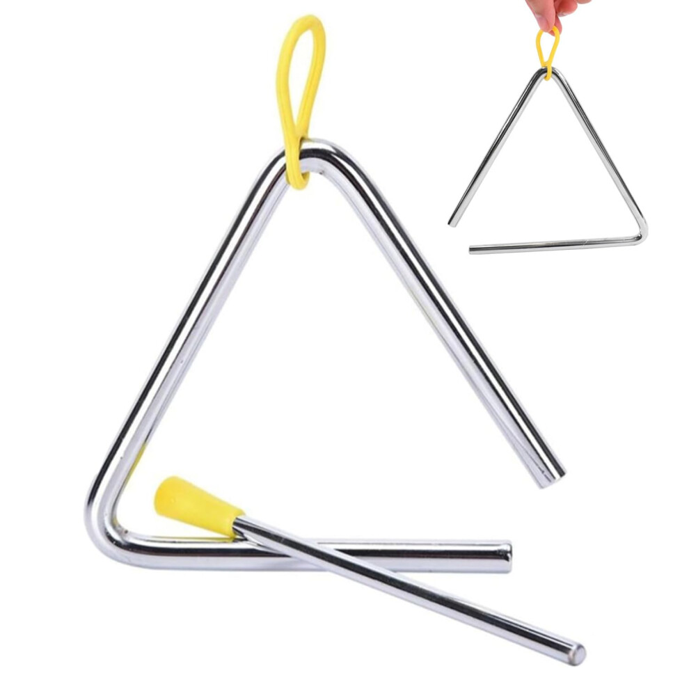 Bobozhong 5 Inch Triangle Percussion Instrument With Beater –Musical T