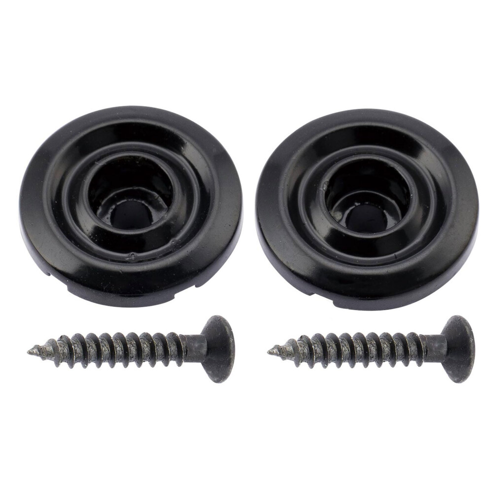 Musiclily Metal Round Bass String Guides Trees Retainers For Fender Pr