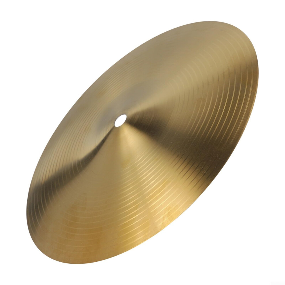 Zwequipint Brass Cymbals Set For Drum Percussion, 8 & 10 Inch Hi-Hat F