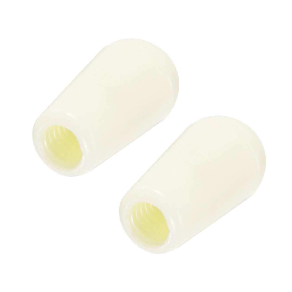 Sourcing Map 2Pcs Lp Guitar 3 Way Pickup Switch Tip Thread M4 Plastic
