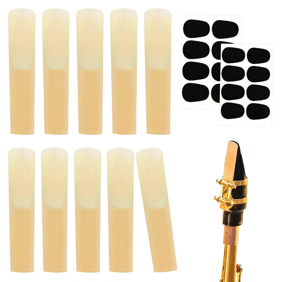 Evthur 12Pcs Alto Saxophone Reeds,Strength 2.5 Professional Alto Saxophone Re