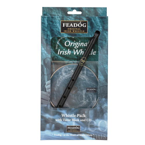 Feadog Black Pro D Whistle Triple Pack FW03BP