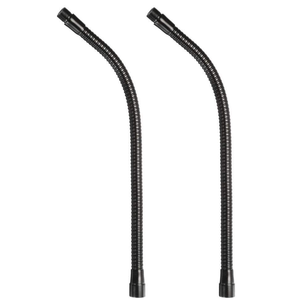 Patikil 15" Microphone Gooseneck, 2Pcs 5/8"-27 Thread Metal Universal