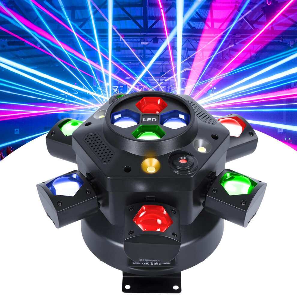 Tekrabea Moving Head Dj Light, 150W Rgbw Led Night Club Light, Party Dj Disco L