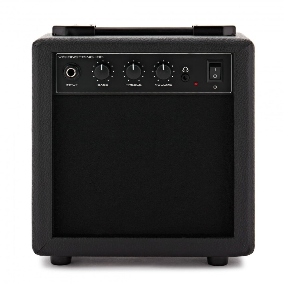 Gear4music Vision 10W Bass Guitar Amplifier