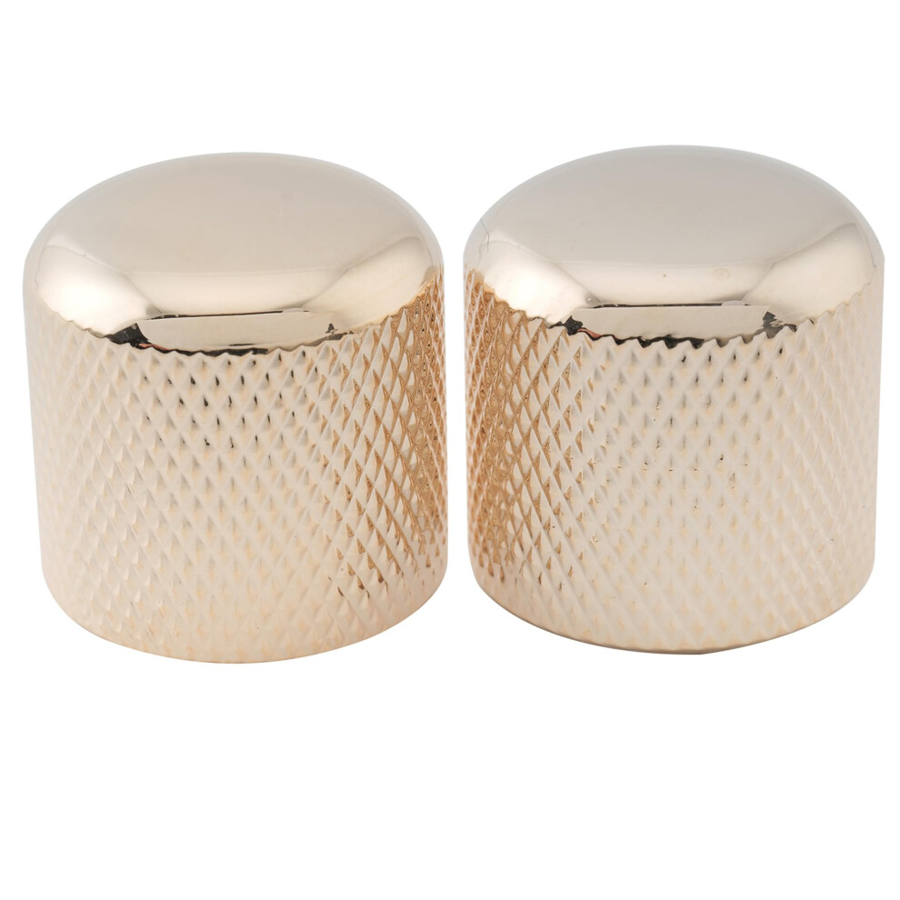 Musiclily Pro Inch Fine 24 Splines Steel Dome Knobs Push-On Control Kn
