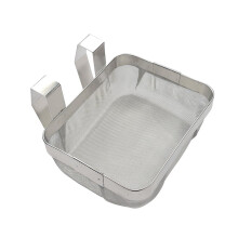 5" x 4" x 1.75" Stainless Steel Ultrasonic Cleaner Basket Extra Fine Mesh Jewelr