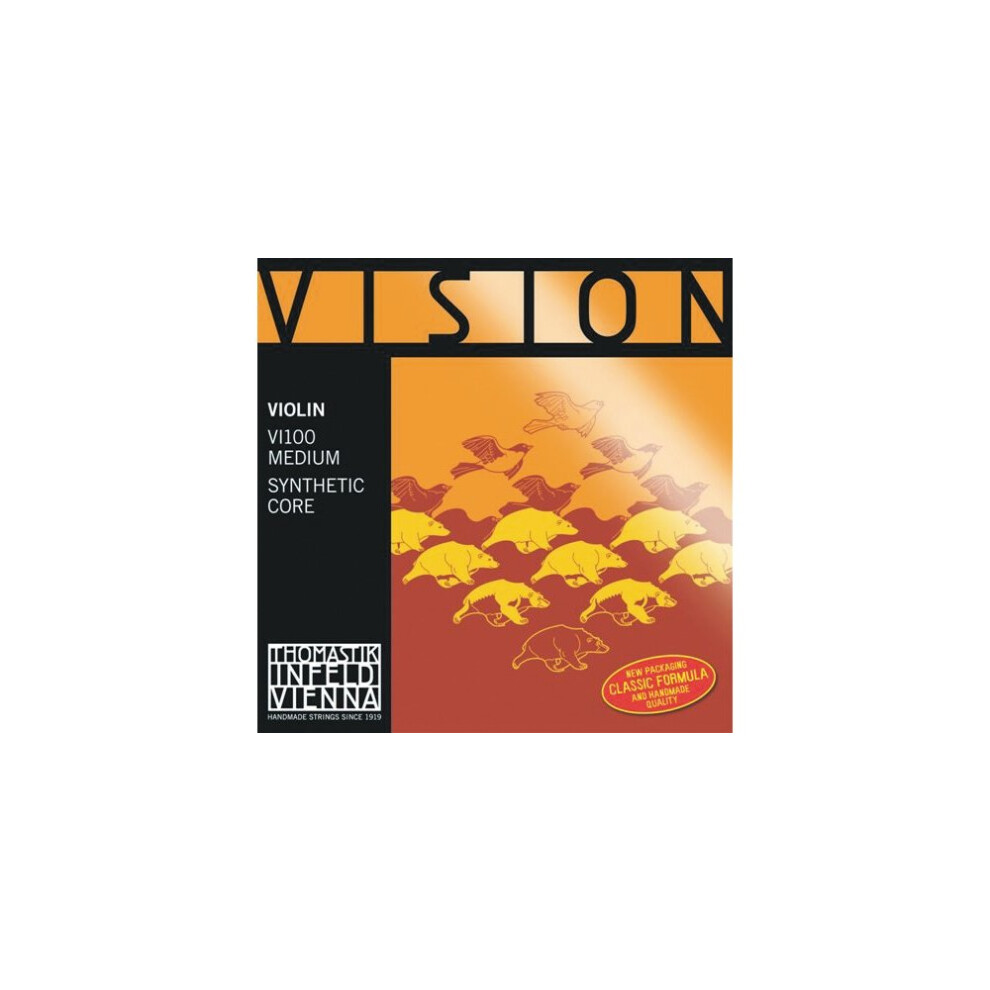 Thomastik-Infeld Thomastik Single String For 4/4 Violin Vision - D String Plastic Core,