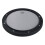 nuLOOM Area Rug, polypropylene, Grey, 8' Round ,RZBD16A 1