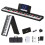 OYAYO 88 Key Folding Digital Piano Keyboard Lighted Keys Full Size Sem 1