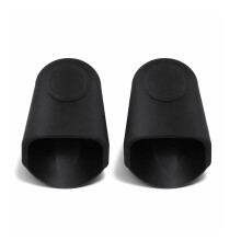 2Pcs Saxophone Mouthpiece Cap, Clarinet Mouthpiece Protective Rubber Cap Sax Accessories (Black) Wind Instrument Accessories
