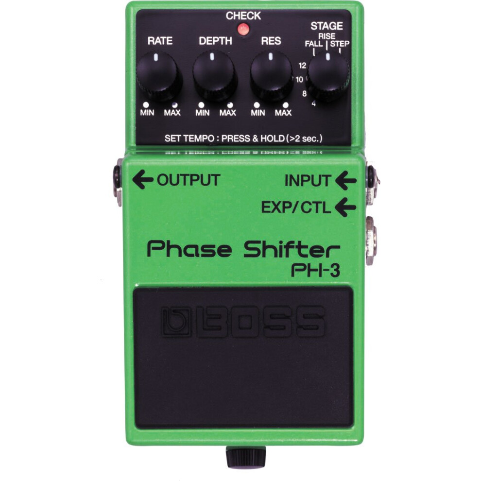 Boss Ph-3 Phase Shifter Guitar Effects Pedal, Compact Pedal With Versa