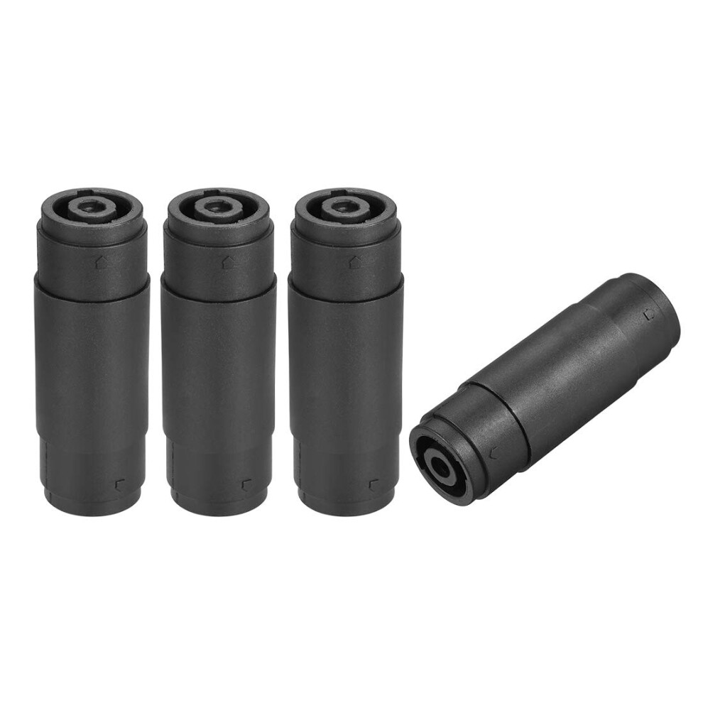Sourcing Map 4Pin Speaker/Amp Speakons Adapter Connectors,Female To Fe