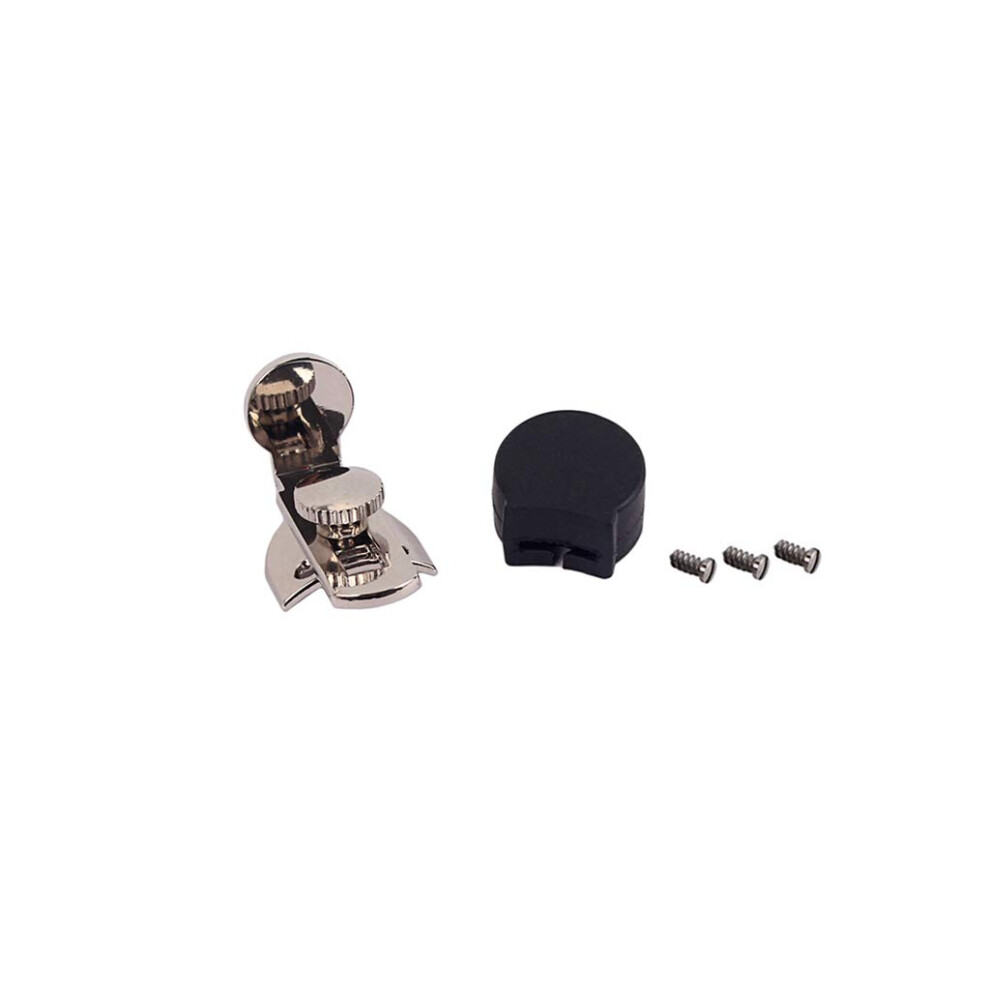Alnicov Adjustable Clarinet Thumb Rest With Black Map Protector & Scre