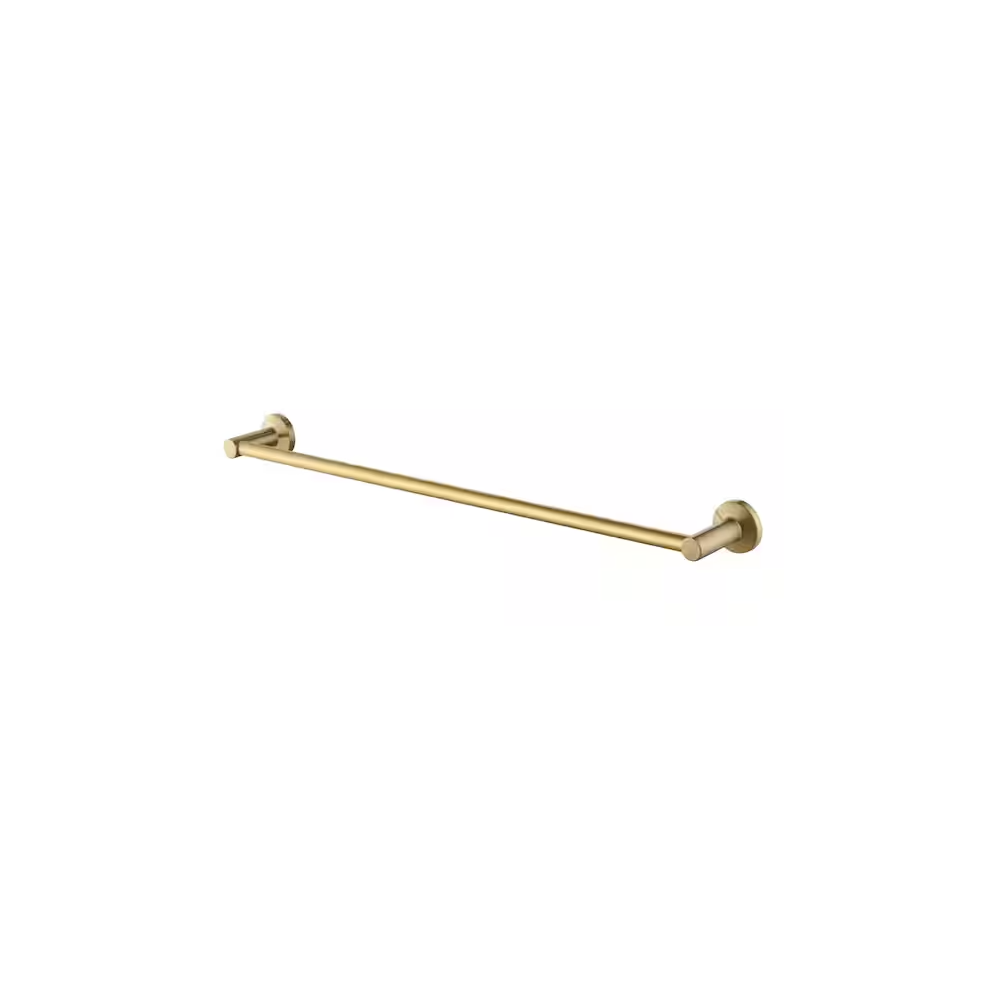 Glacier Bay Dorind 24 In. Wall Mounted Towel Bar In Brushed Gold 469150468984