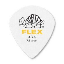 Jim Dunlop 468P.73 Guitar Picks, 0.73 mm, White