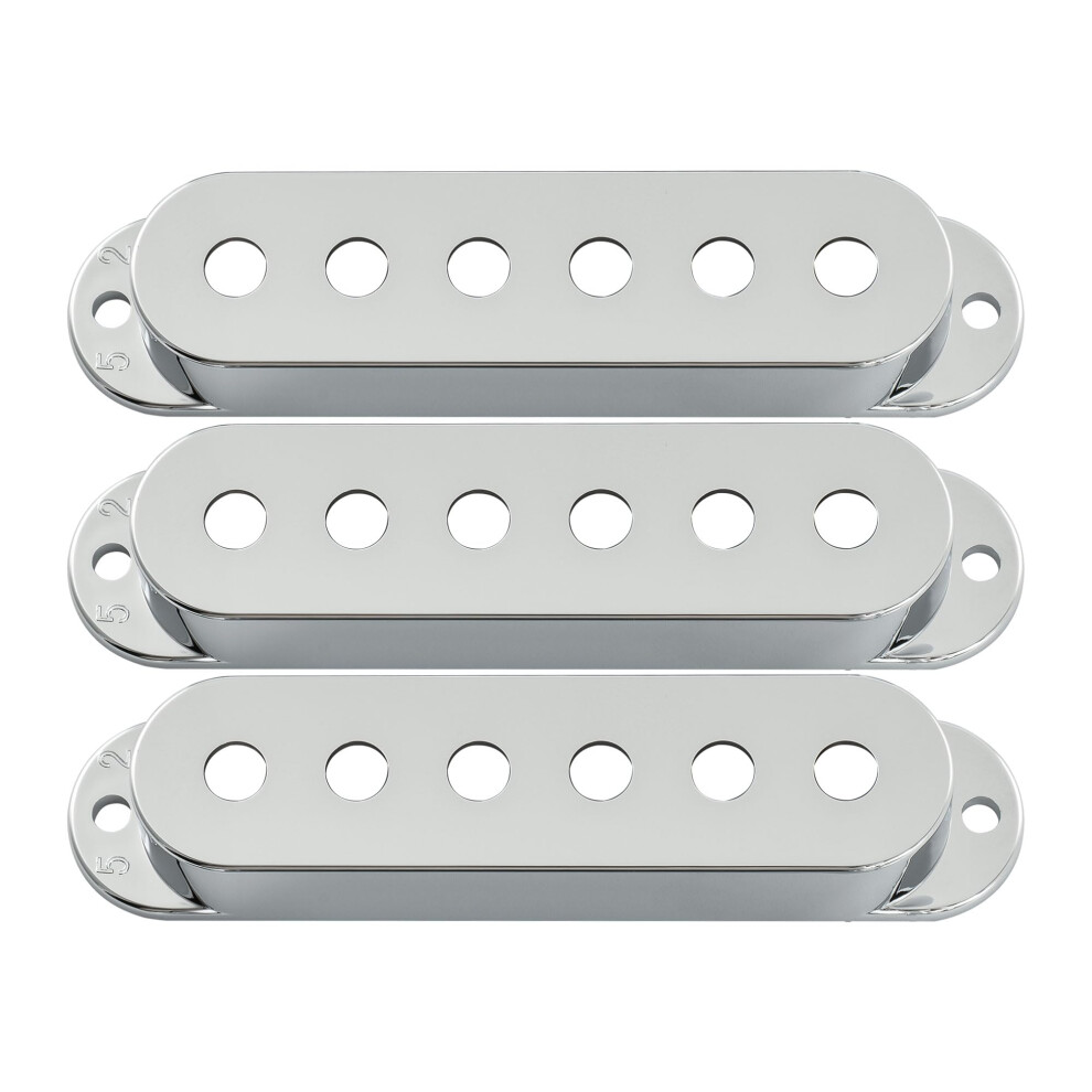 Musiclily 52Mm Plastic Single Coil Pickup Covers Set For Strat St Styl