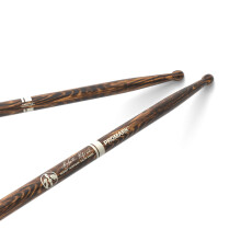 ProMark Drum Sticks - Bring Your Own Style - BYOS - FireGrain For Playing Harder, Longer - No Excess Vibration - Lacquer Finish, Large Round Tip
