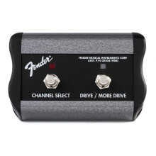Fender 2-Button 3-Function Footswitch: Channel/Gain/More Gain with 1/4