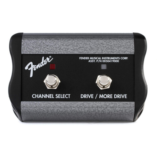 Fender Fender 2-Button 3-Function Footswitch: Channel/Gain/More Gain with 1/4