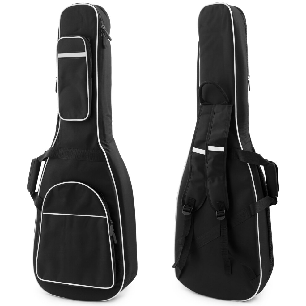 Tiger Padded Acoustic Guitar Gig Bag – 10Mm Foam Protection, Backpack